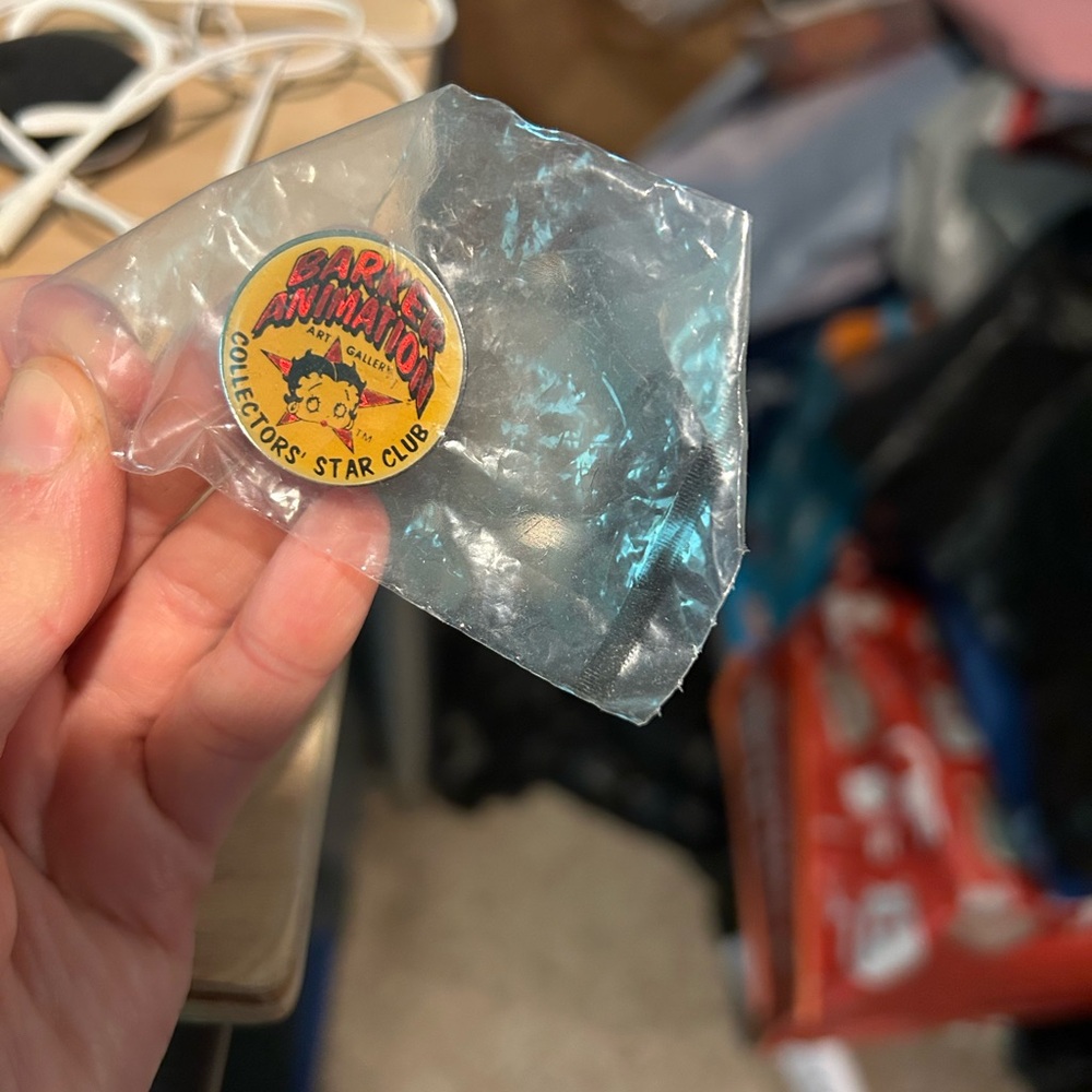 Barker Animation Betty Boop Collectors Pin